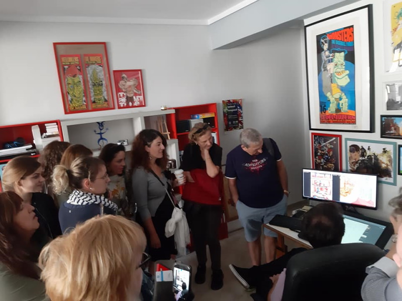 1st meeting Thessaloniki 30 Oct 2019 - 3rd Visit to small companies (addART) 1st meeting Thessaloniki 30 Oct 2019 - 3rd Visit to small companies (addART)