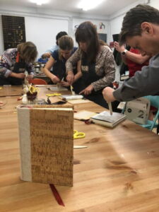 Thessaloniki 28 Oct 2019 - Measuring to start the book construction Thessaloniki 28 Oct 2019 - Measuring to start the book construction