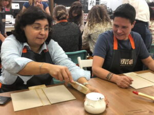 Thessaloniki 28 Oct 2019 - During the creation process Thessaloniki 28 Oct 2019 - During the creation process